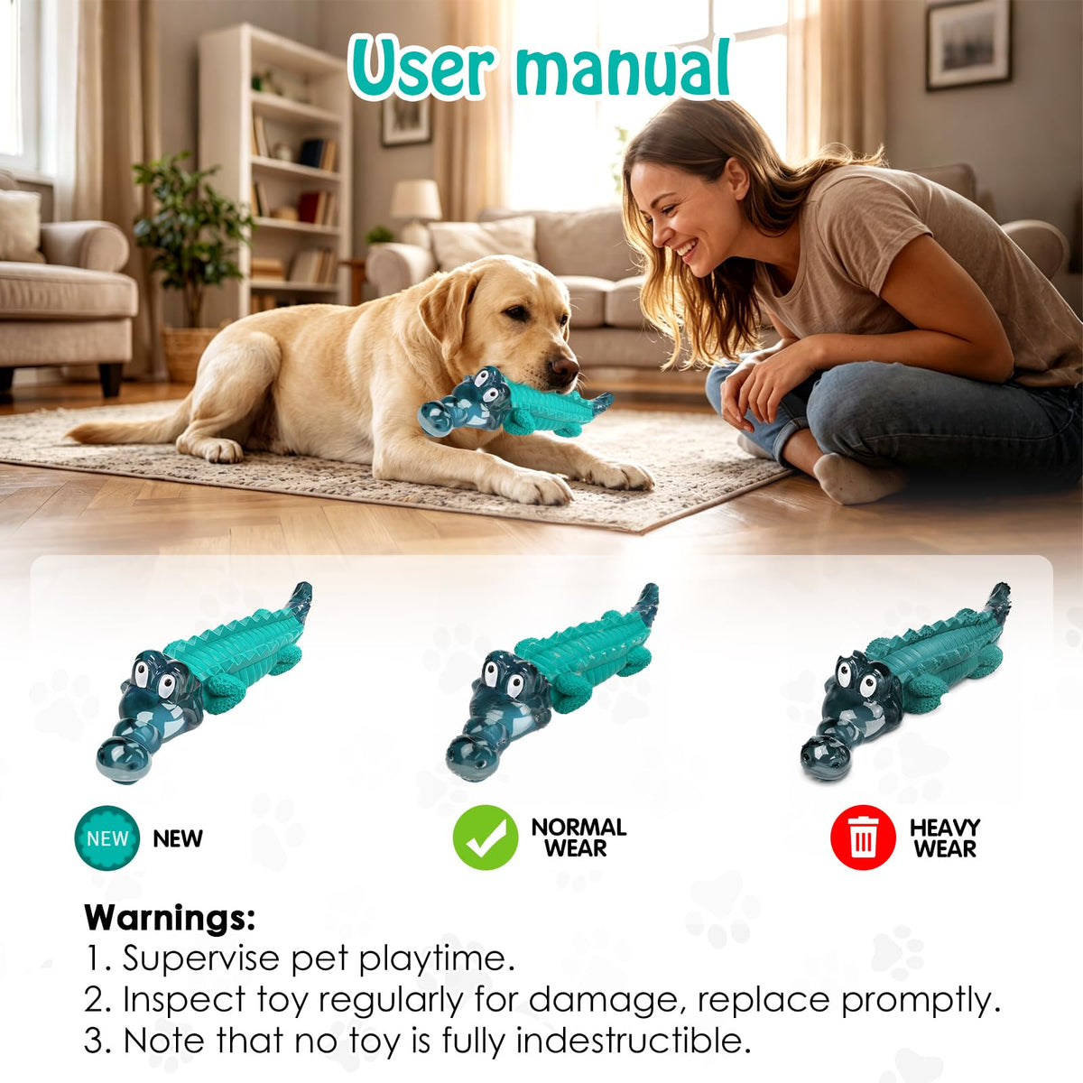 Dog Toys for Aggressive Chewers P825
