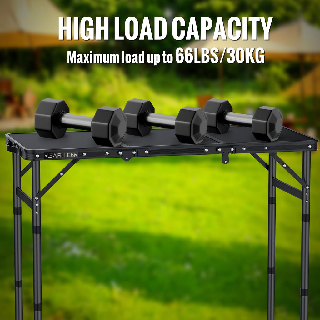 Folding Camping Table 3 Adjustable Height V235820
