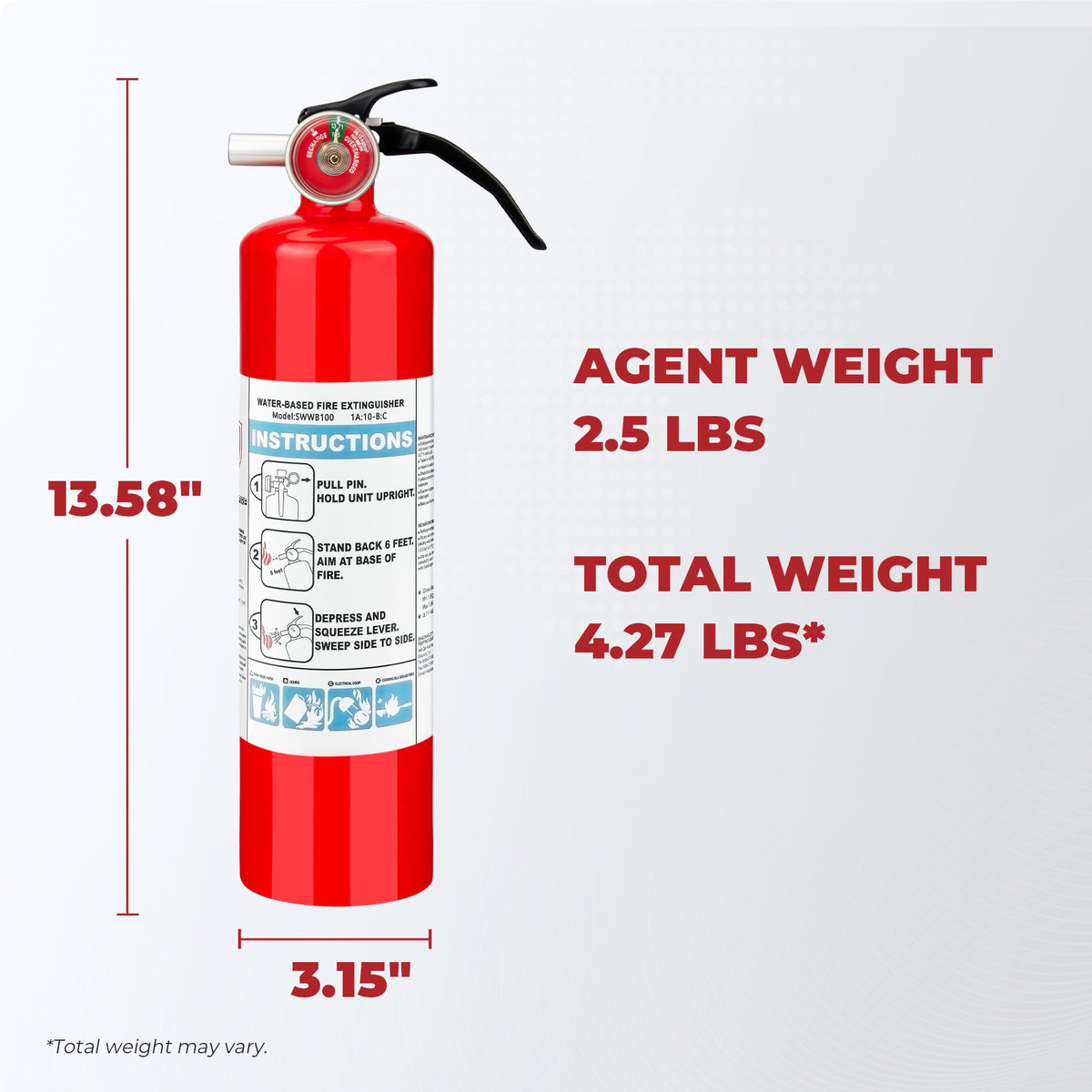 2.5lb Fire Extinguisher X2360