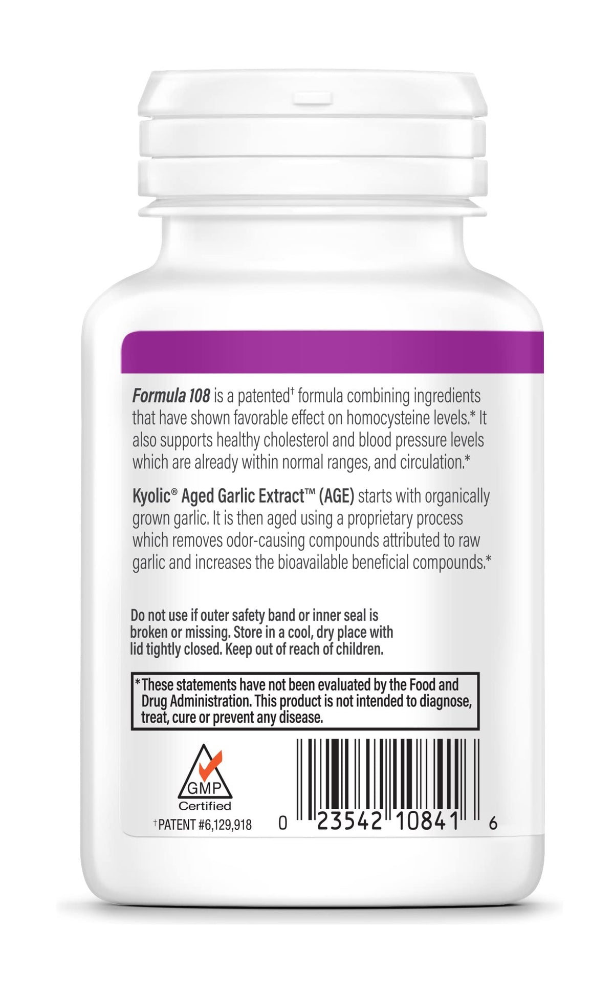 Aged Garlic Extract 100 Capsules I62459