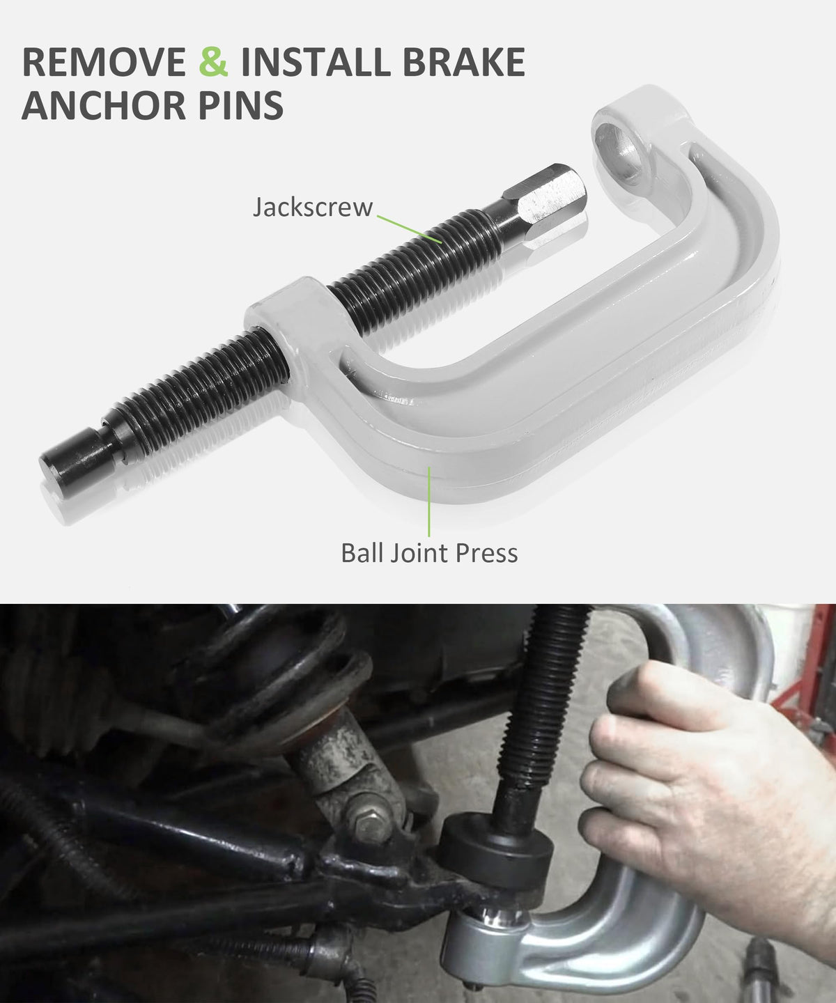Ball Joint Removal Tool Kit with 4x4 Adapters U792