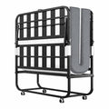 Folding Bed with Memory Mattress 75" x 38" Twin U57009
