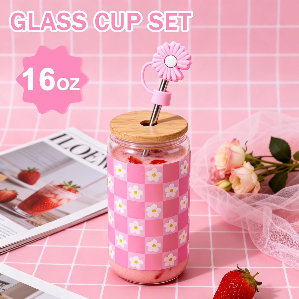Pink Gift Basket F468