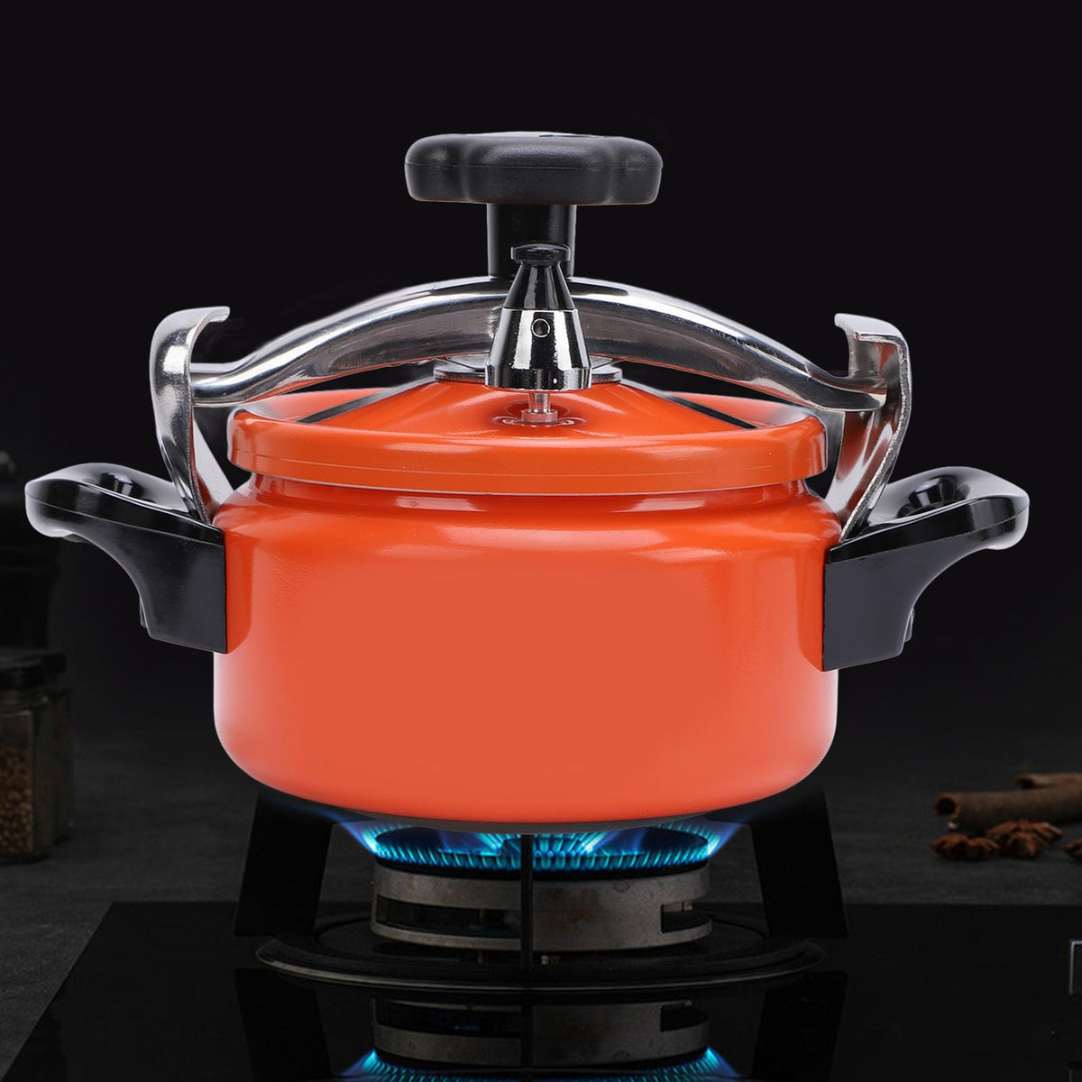 Aluminum Alloy Pressure Cooker with Double Bottom 2L O3115