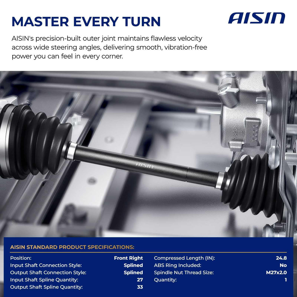 Front Right CV Axle Assembly B71126