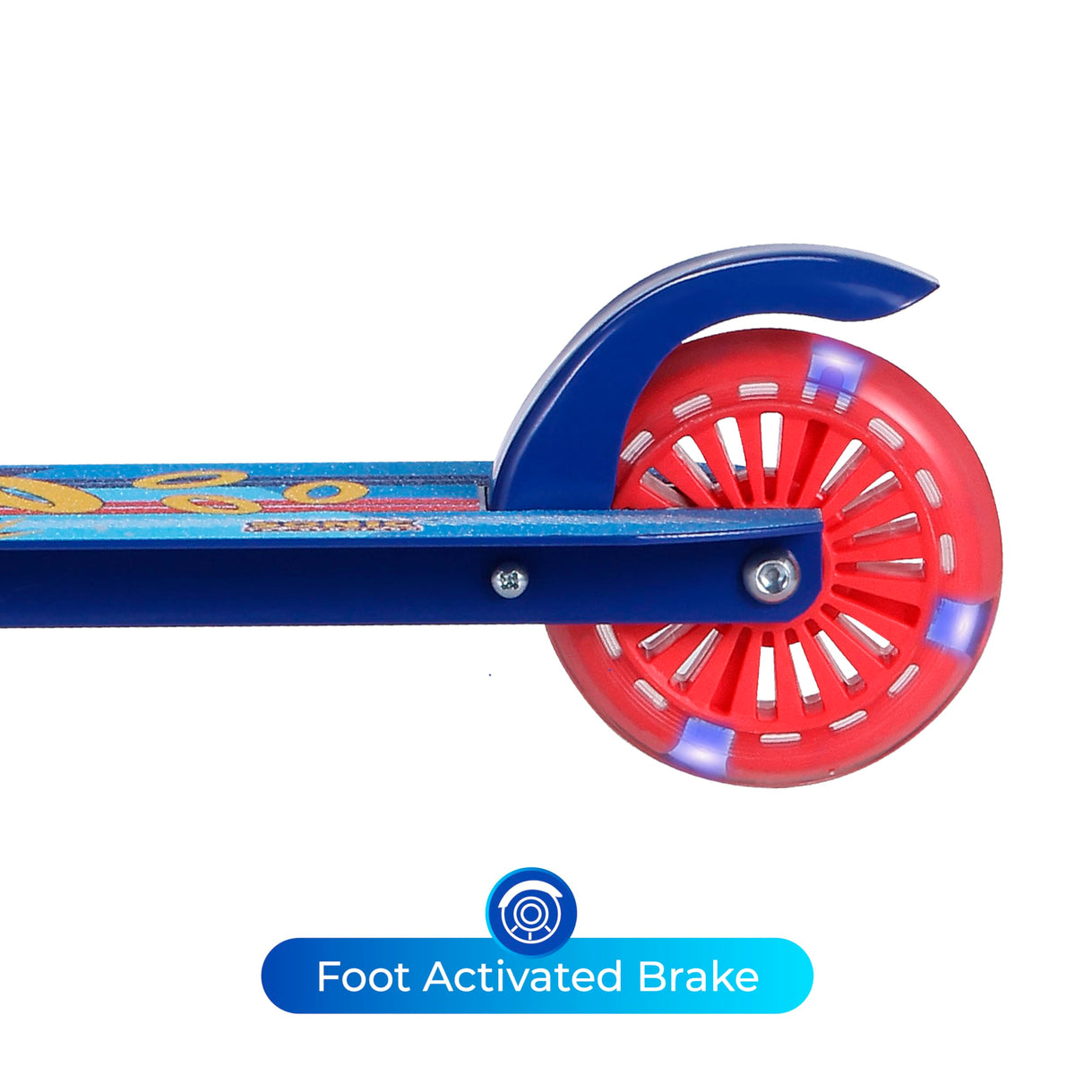 2 Wheel Foldable Kids Kick Scooter with LED Wheels P14453