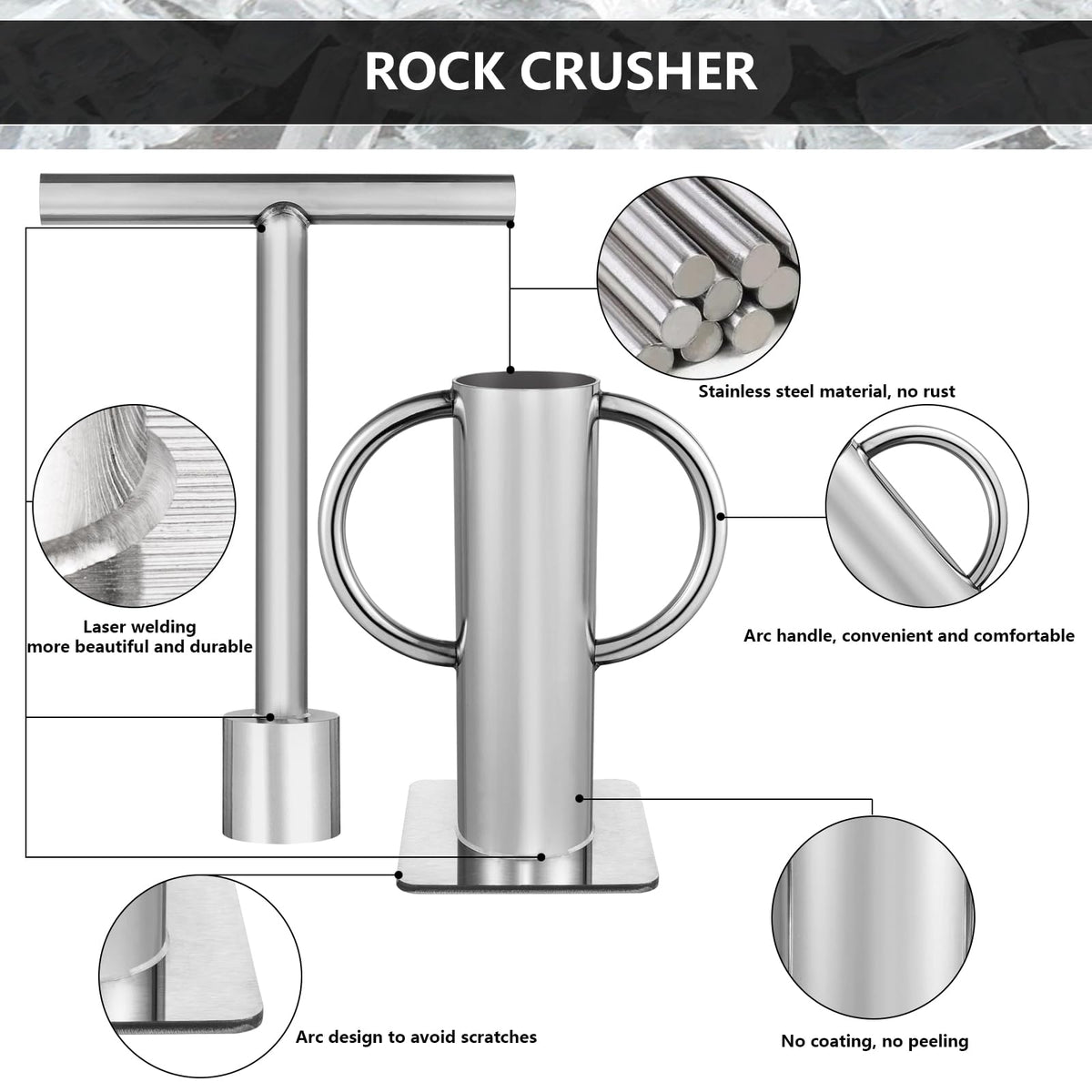 Stainless Steel Rock Crusher P504280
