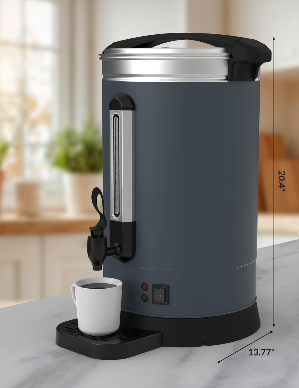 100-Cup Stainless Steel Coffee Urn O722