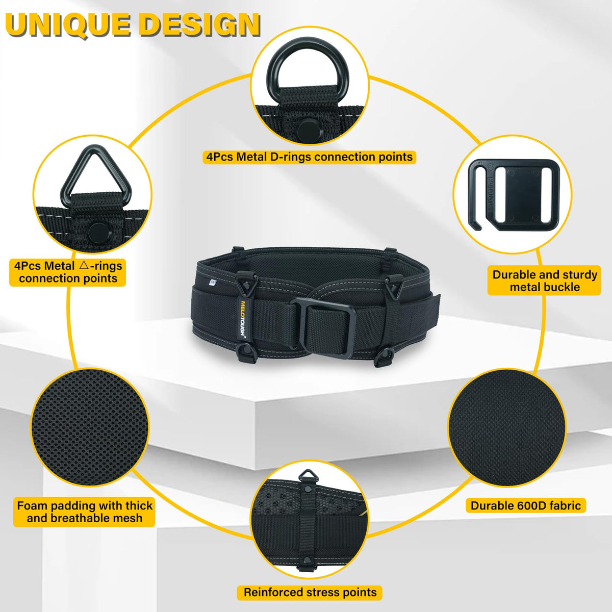 Padded Electrician Tool Belt G5056