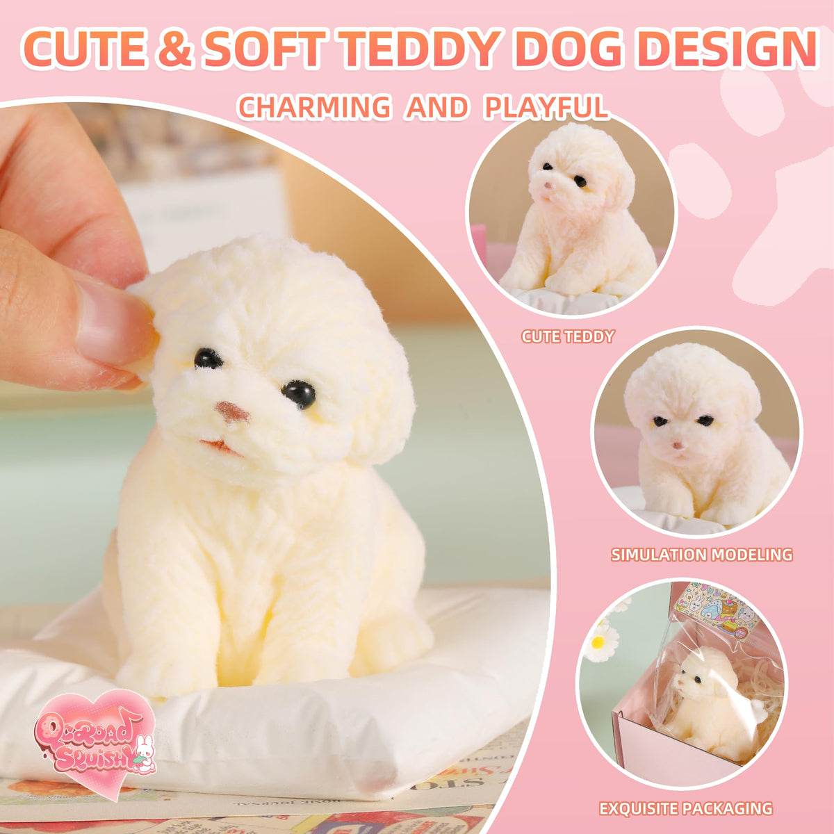 Silicone Dog Squishy N913