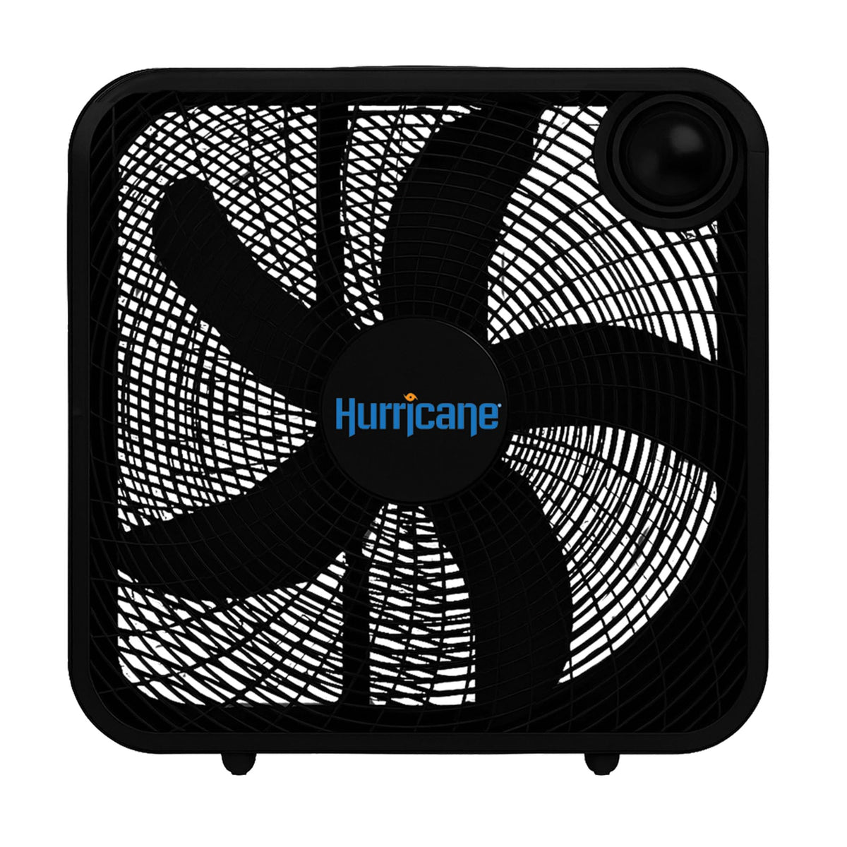 Black 3 Speed 20in Floor Box Fan, 2 Pack M40423
