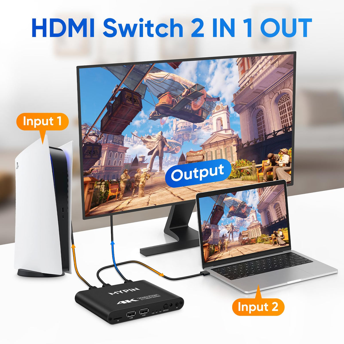 4K@30 Media Player with HDMI Out Switch V20042