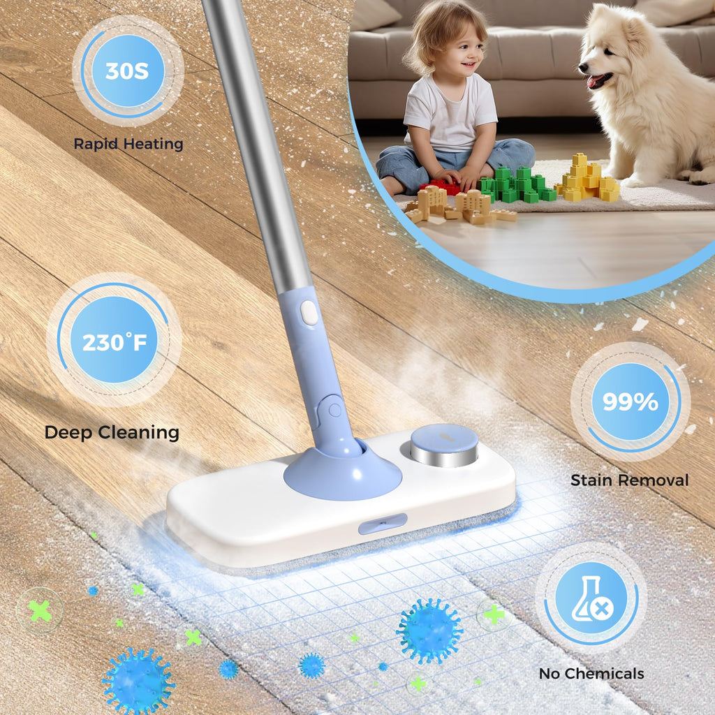 10 in 1 Detachable Handheld Steam Mop Q312901