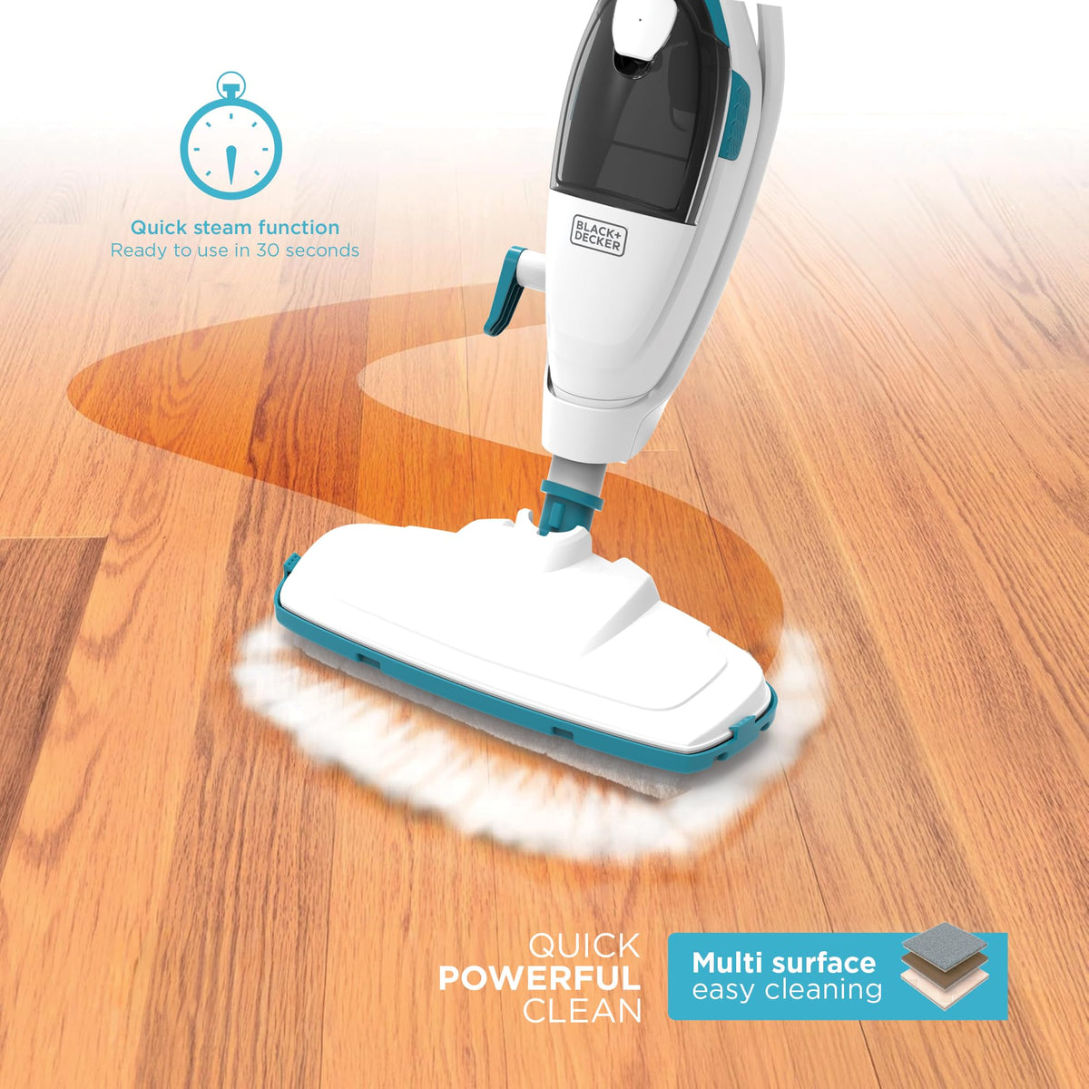 2-in-1 Steam Mop and Handheld Steam Cleaner T688