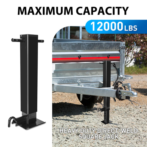 12000lbs Capacity Heavy-Duty Trailer Jack L672055