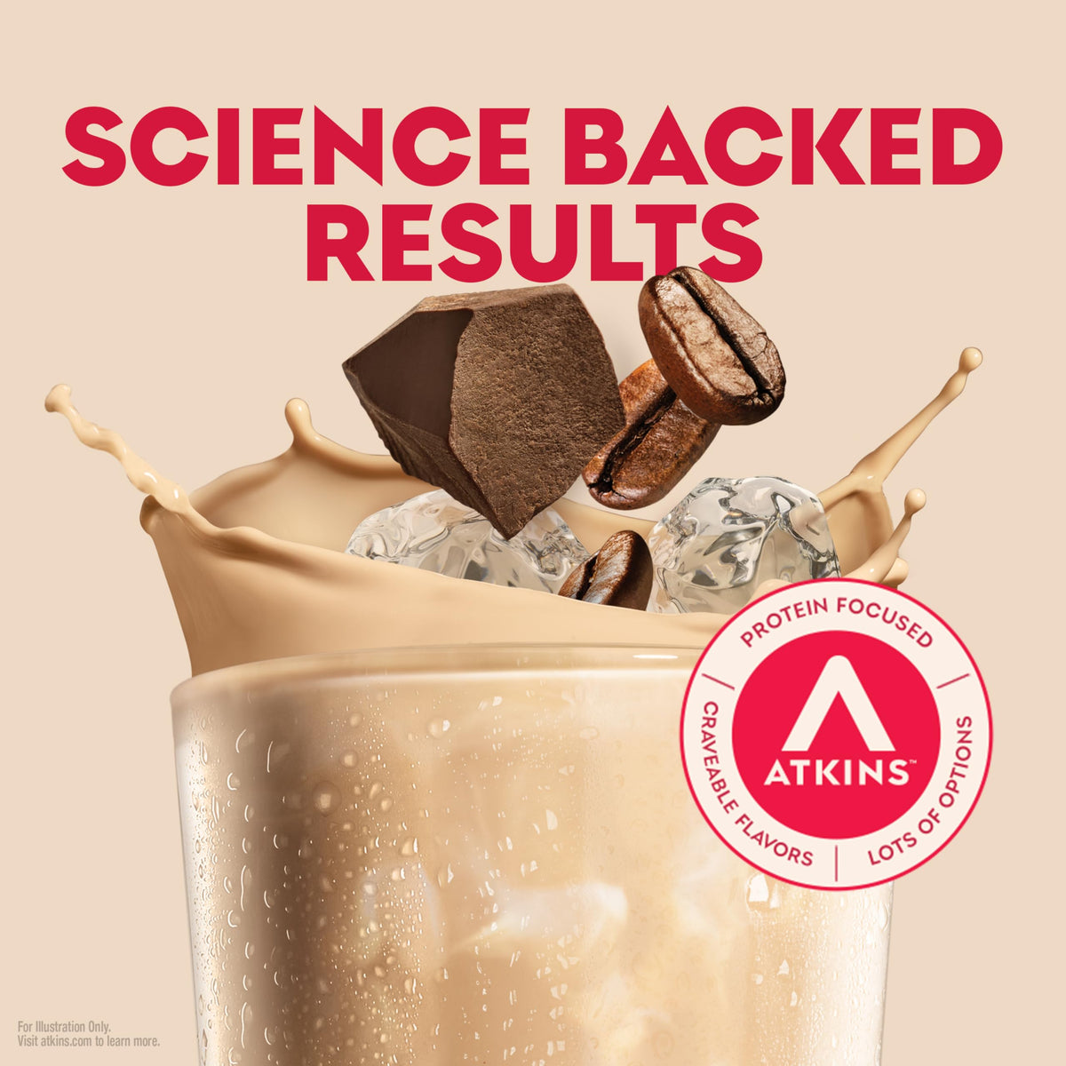 High Protein Mocha Latte Iced Coffee Shake, 12 Count A87536