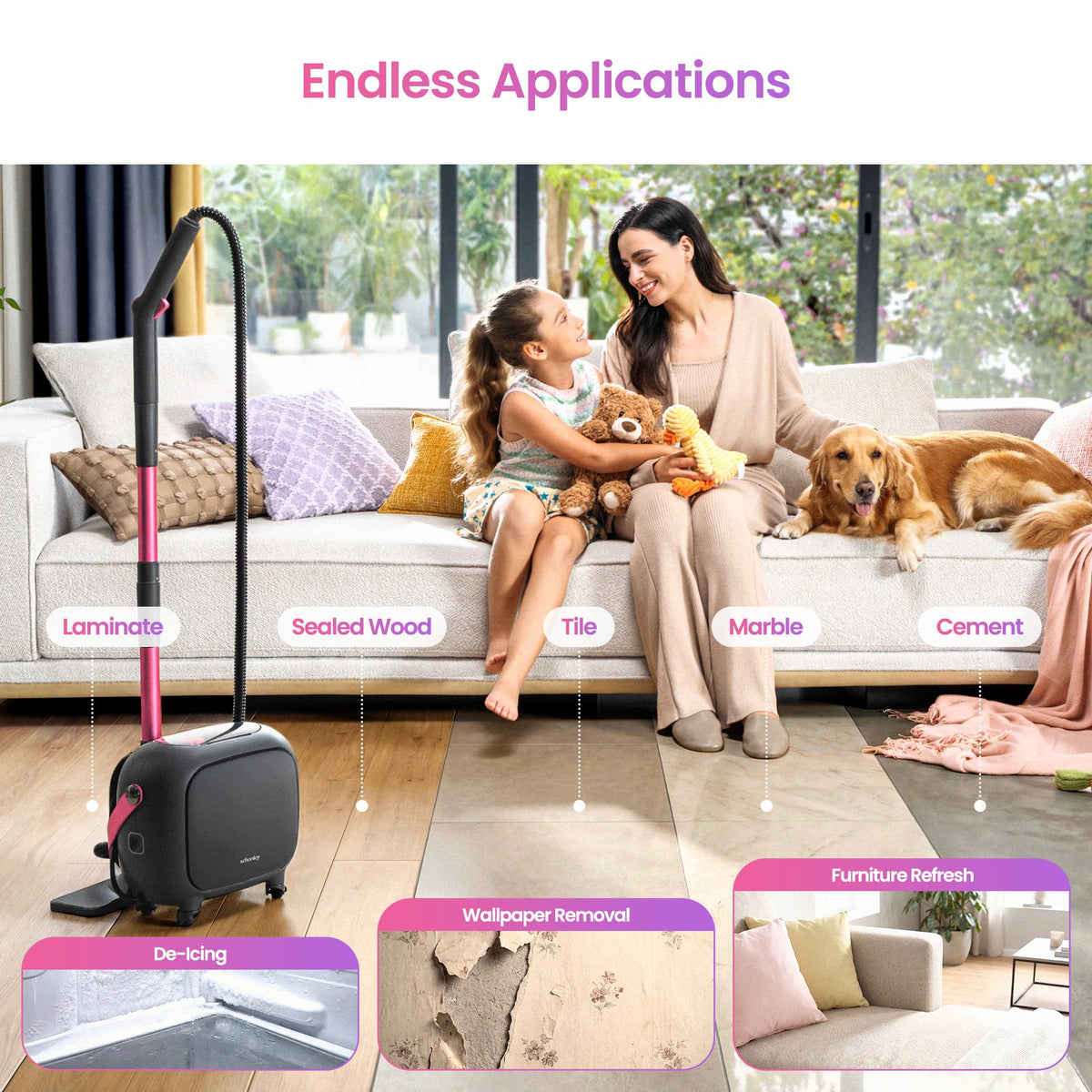 21-in-1 Steam Cleaner D680