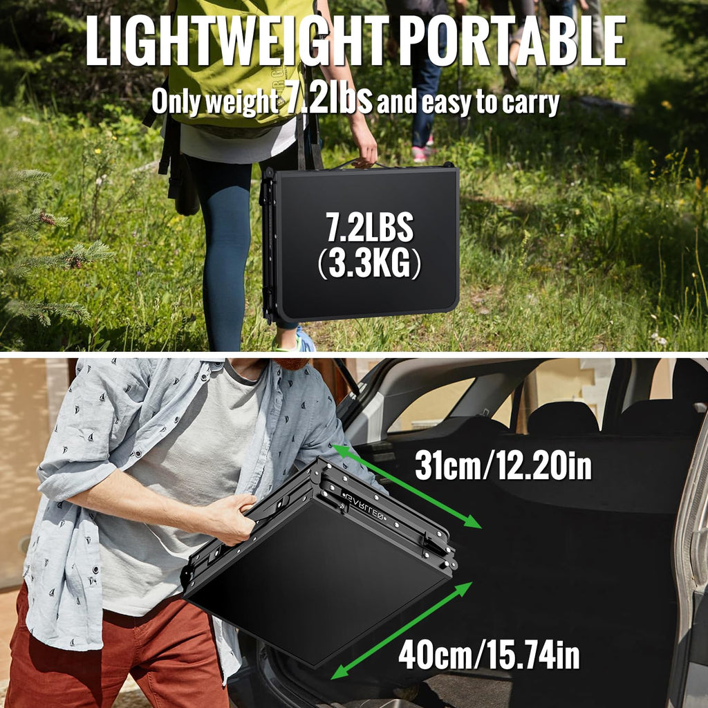 Folding Camping Table 3 Adjustable Height V235820