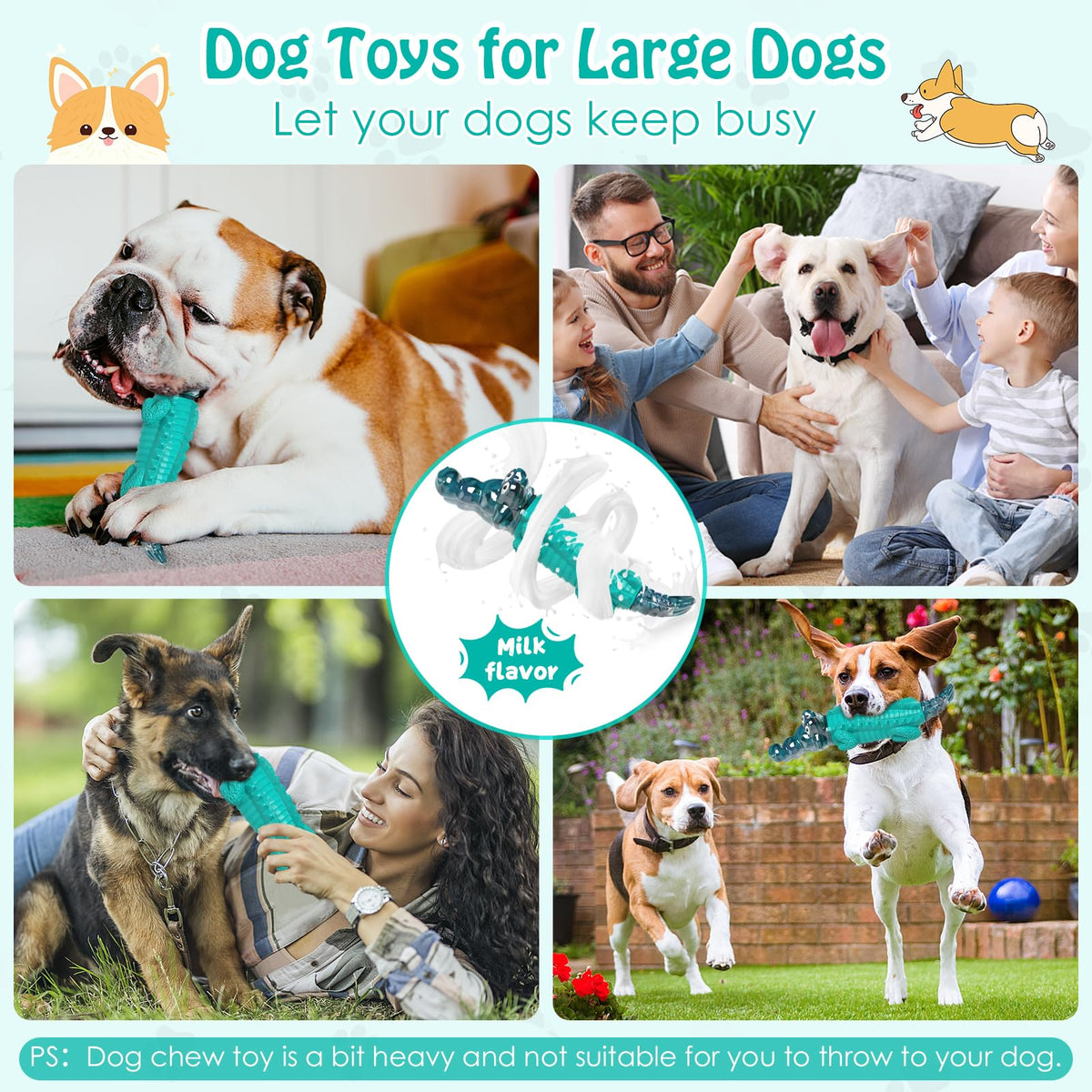 Dog Toys for Aggressive Chewers P825