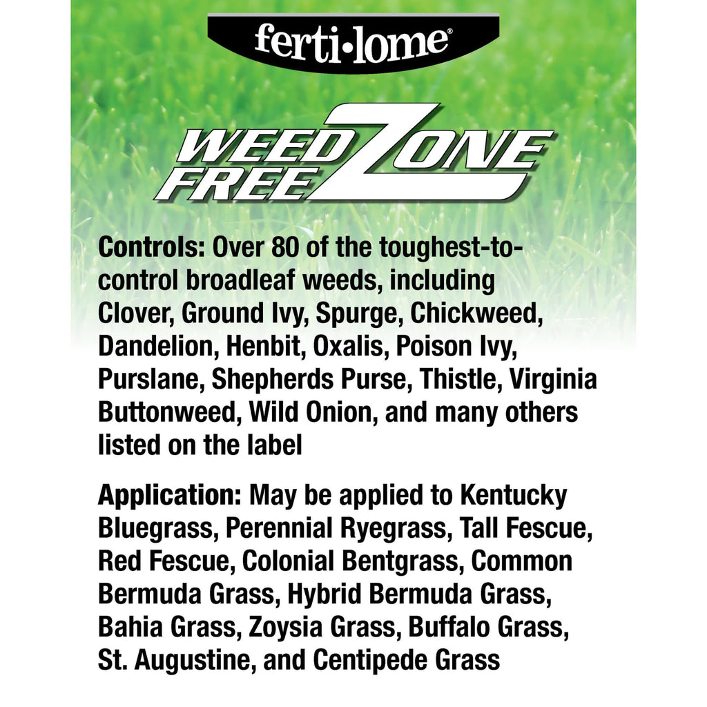 Weed Free Zone Broadleaf Weed Killer Concentrate, 1 gal Y711