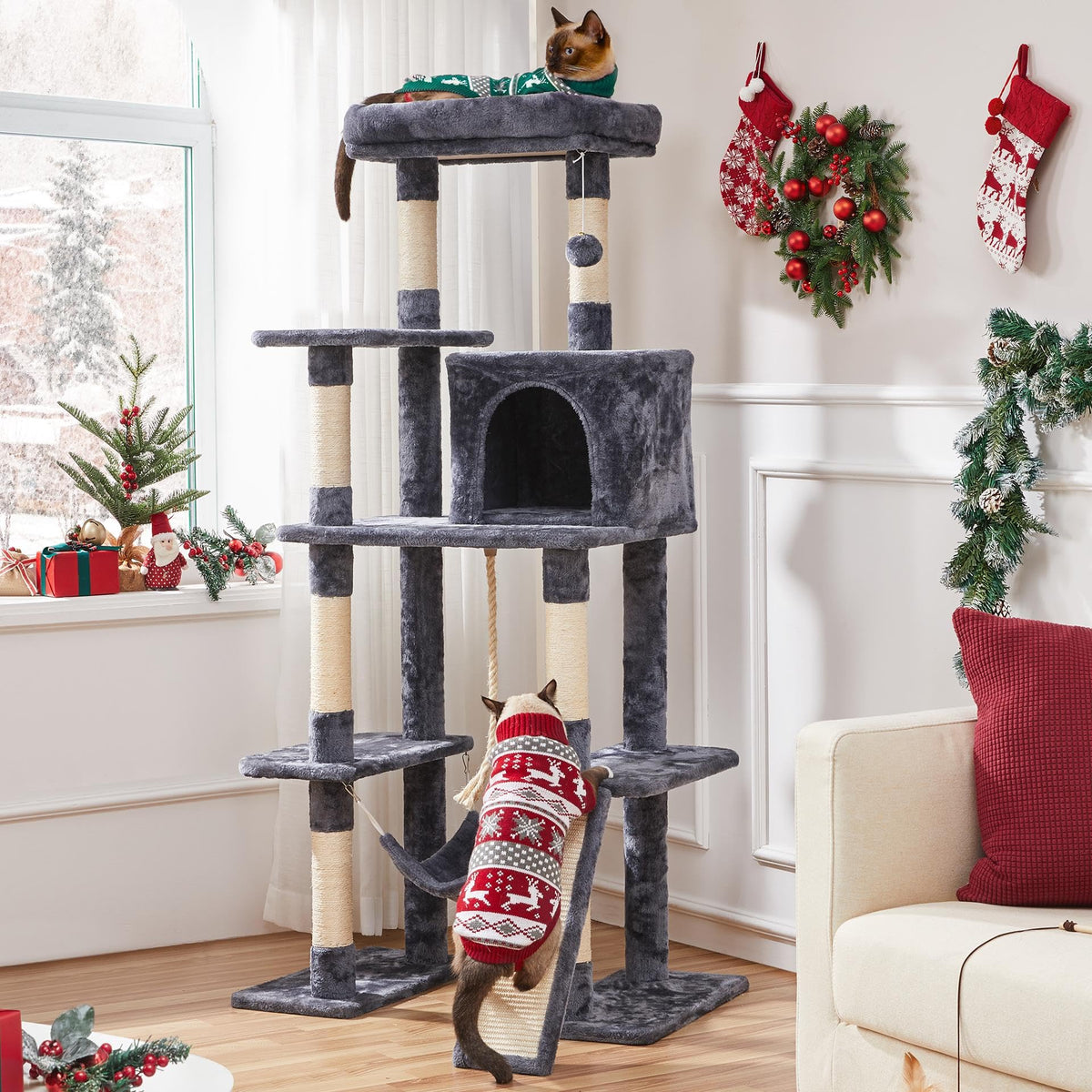 63in Large Cat Tree E445