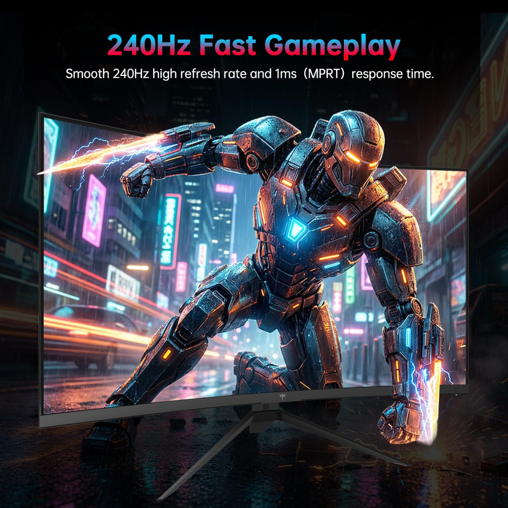 27 Inch 240Hz Curved 2K QHD Gaming Monitor R977652