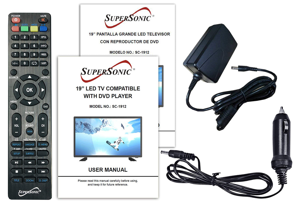 19-Inch LED HDTV with Built-in DVD Player S722