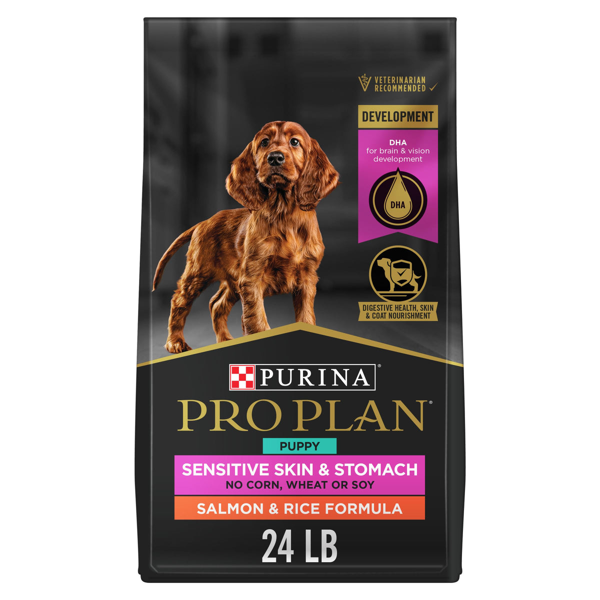 Salmon Puppy Dog Food 24 lb Bag M2719