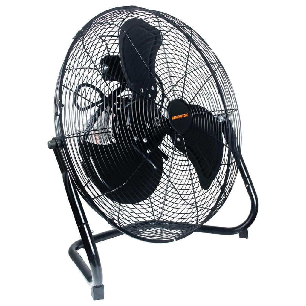 20 Inch 3 Speed Black Metal Floor Fan I110195