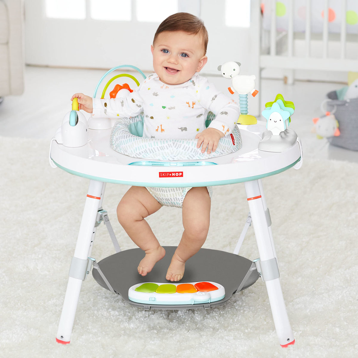 3 in 1 Baby Activity Center + 3-Stage Developmental Learning Crawl Toy E8489