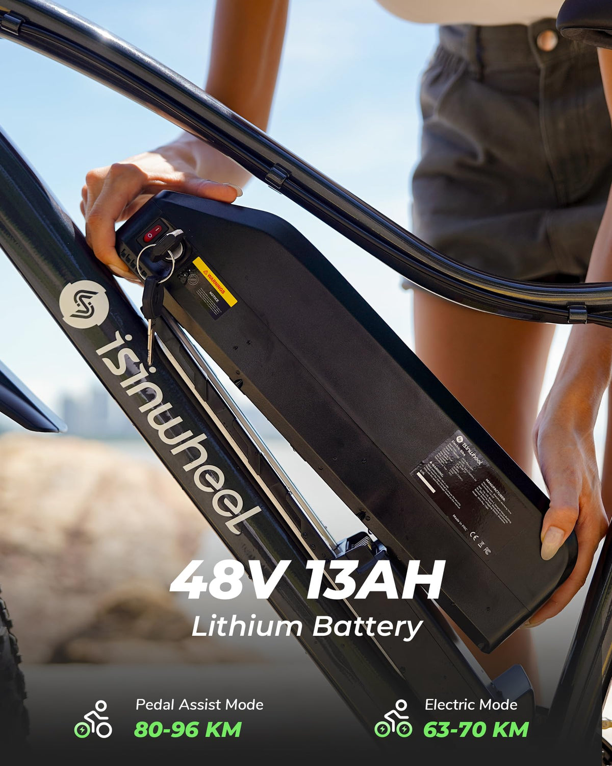 1000W 22 MPH 20"x4" Fat Tire Electric Bike A122622