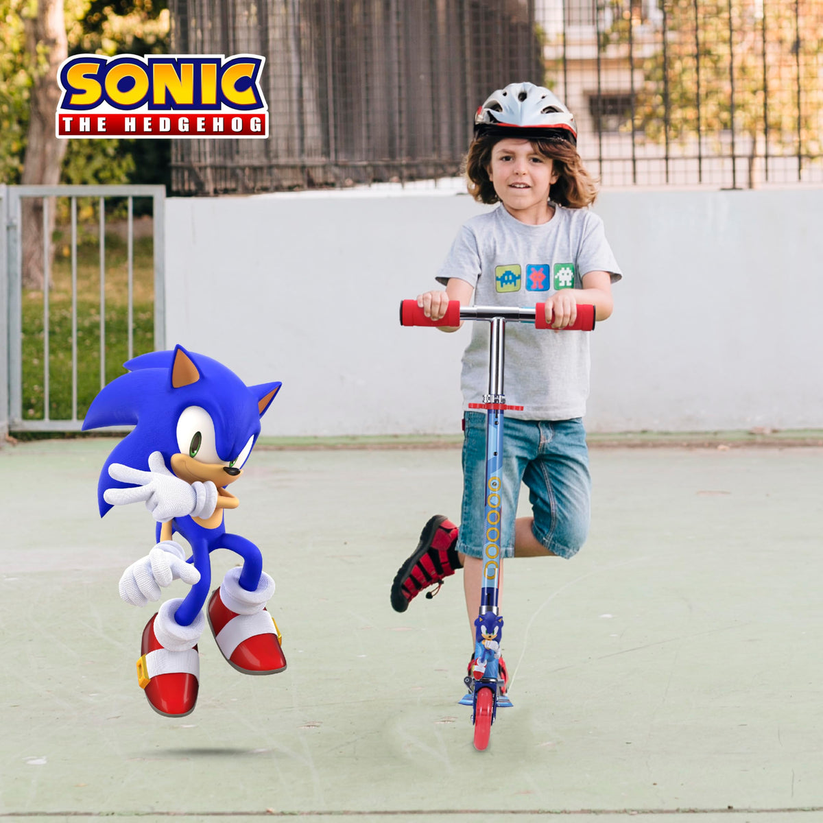 2 Wheel Foldable Kids Kick Scooter with LED Wheels P14453