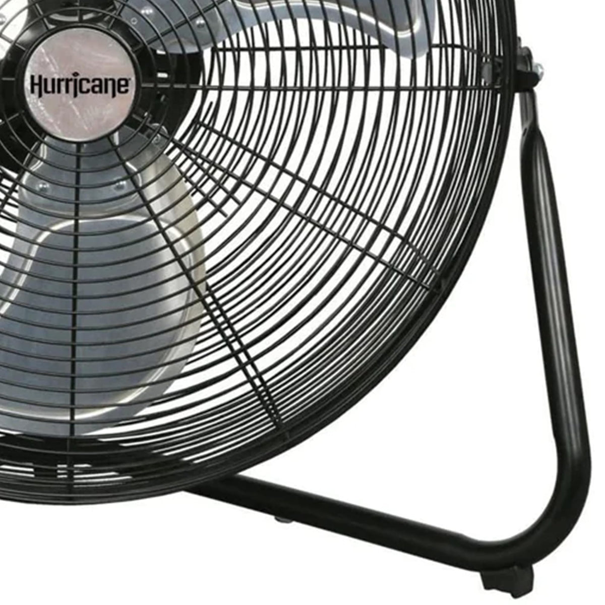 High Velocity Metal Orbital Floor Fan, 3 Speeds, Black, 20in N373501