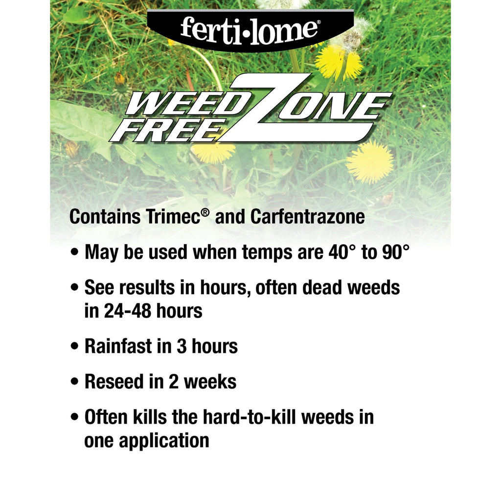 Weed Free Zone Broadleaf Weed Killer Concentrate, 1 gal Y711