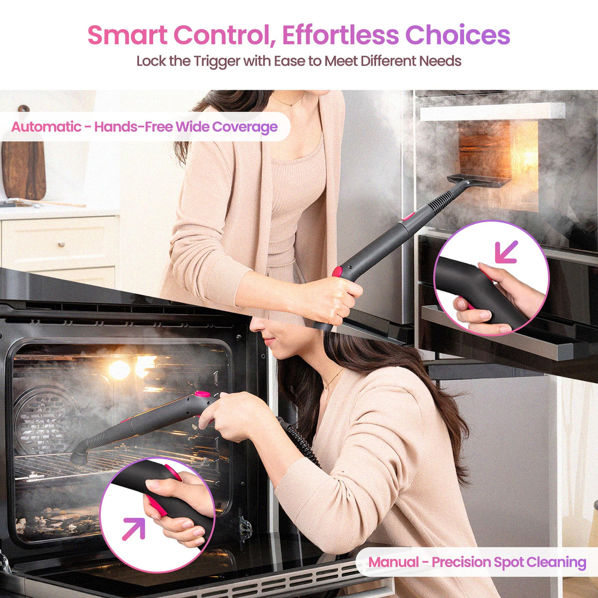 21-in-1 Steam Cleaner D680