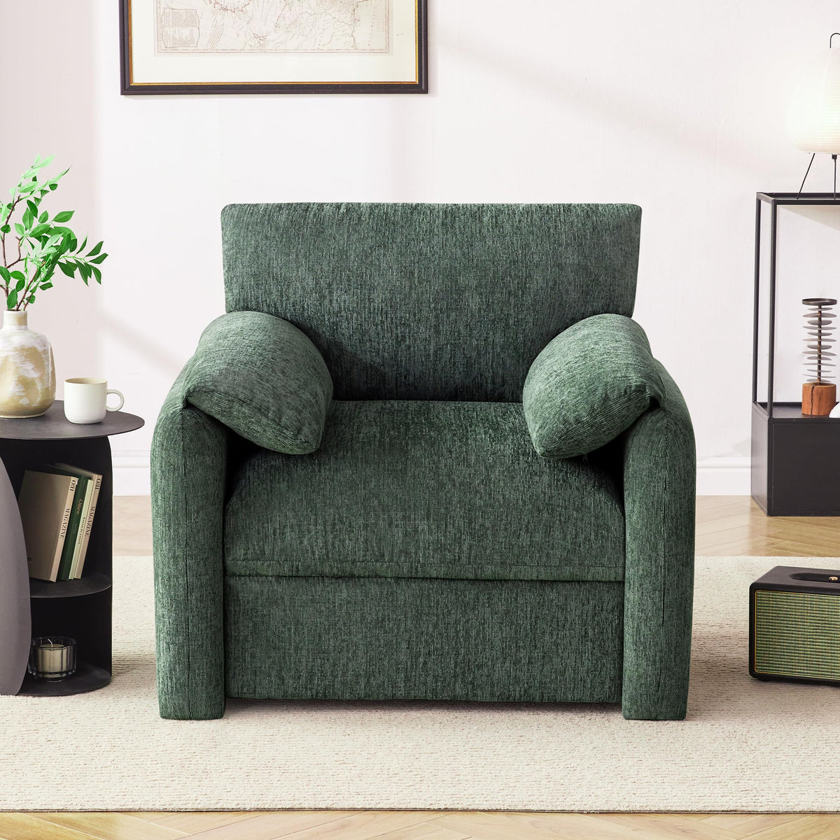 2 Pack Oversized Green Accent Chair J4594