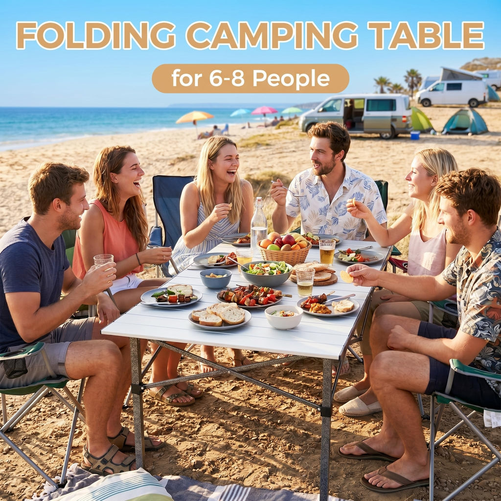 53.5" Heavy Duty Folding Camping Table O682870