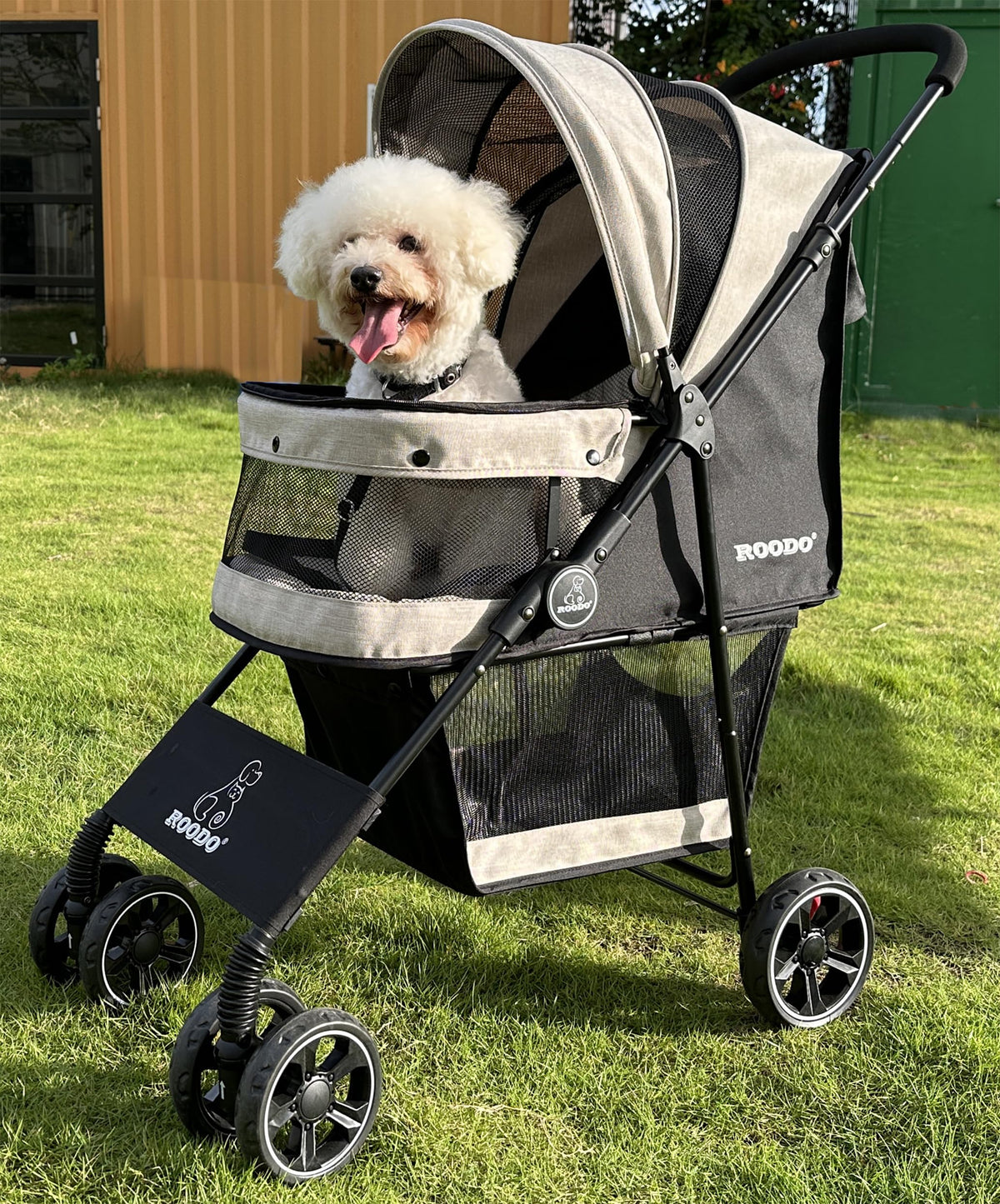 4 Wheel Lightweight Foldable Pet Stroller E4551