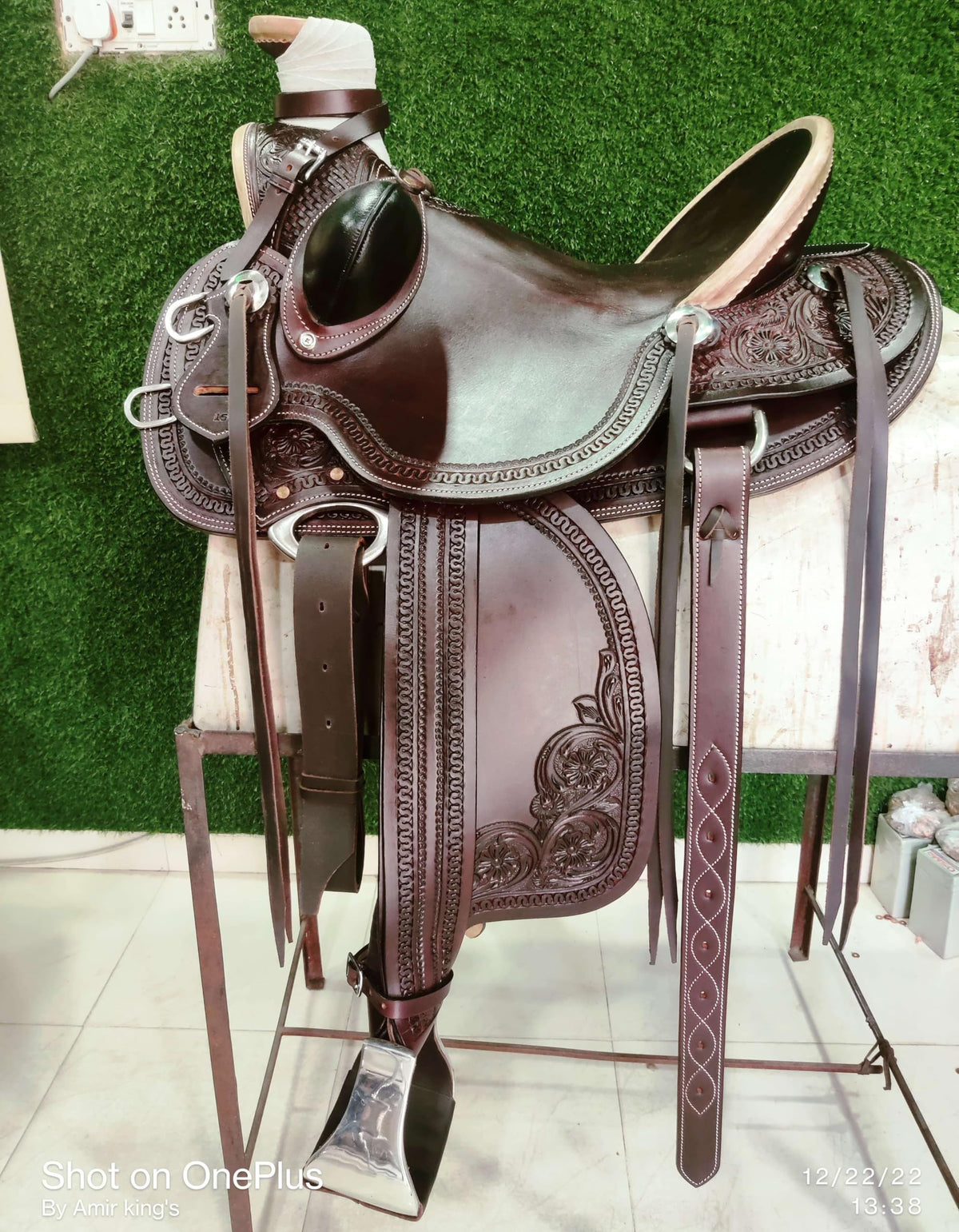 Leather Western Horse Saddle S99696
